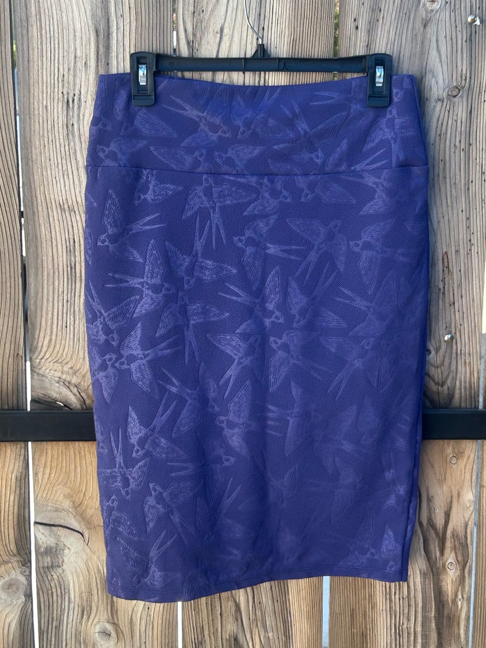 LuLaRoe Pencil Skirt Purple Size Medium